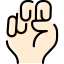 Ganze Hand icon