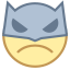 Batman Emoji icon