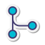 Fusionner Git icon