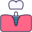 Implante dental icon