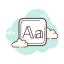 Schriftarten-App icon