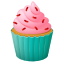 cupcake-emoji icon