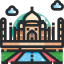 Taj Mahal icon