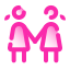 Female Meeting icon