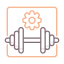 Dumbbell icon