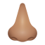 鼻 - 中間の肌の色 icon