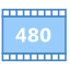 480P icon