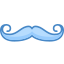 Moustache impériale icon