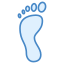 linker Fußabdruck icon