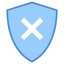 Delete Shield icon