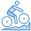 Mountainbike fahren icon