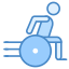 运动型轮椅使用者 icon