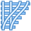 Aiguillage de rails icon