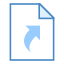 Symlink-Datei icon