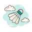 Shuttlecock icon