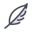 Feather icon