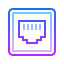 Ethernet encendido icon