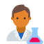 Scientist Man Skin Type 4 icon