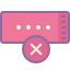 Mauvais code PIN icon