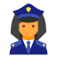 Женщина-полицейский тип кожи 3 icon