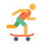 Skateboardfahren icon