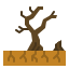 Desertification icon