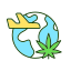 Cannabis Tourism icon