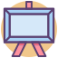 Chalkboard icon