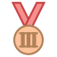 Olympische Bronzemedaille icon