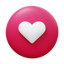 Love Circled icon