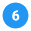 Circled 6 icon