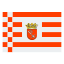 Bandeira de Bremen com braços menores icon