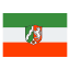 Flagge von Nordrhein-Westfalen icon