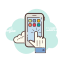 Touchscreen icon