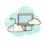Computer portatile Web icon