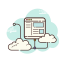 Réseau Cloud icon