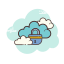 Secured Cloud Storage icon