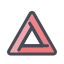 Triángulo peligroso icon