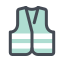 Chaleco de seguridad icon