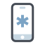 Medizinische mobile App icon