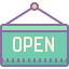 Open Sign icon