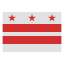 bandeira do distrito de Columbia icon