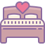 Letto matrimoniale icon