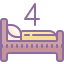 Quatro camas icon