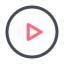 Circled Play icon