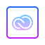 Креативное облако от Adobe icon