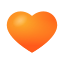 Orange-Herz icon