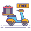 Free Delivery icon