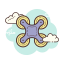 Drone Bottom View icon