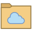 Cloud-Ordner icon